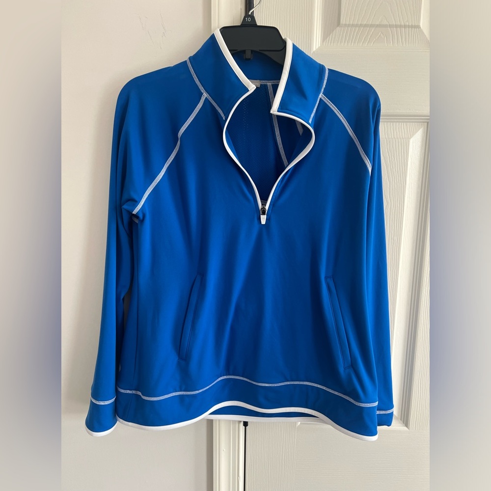T by Talbots blue pullover